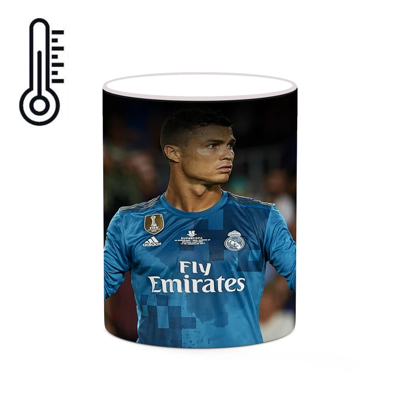 ماگ حرارتی کاکتی طرح Ronaldo رونالدو مدل mgh43095