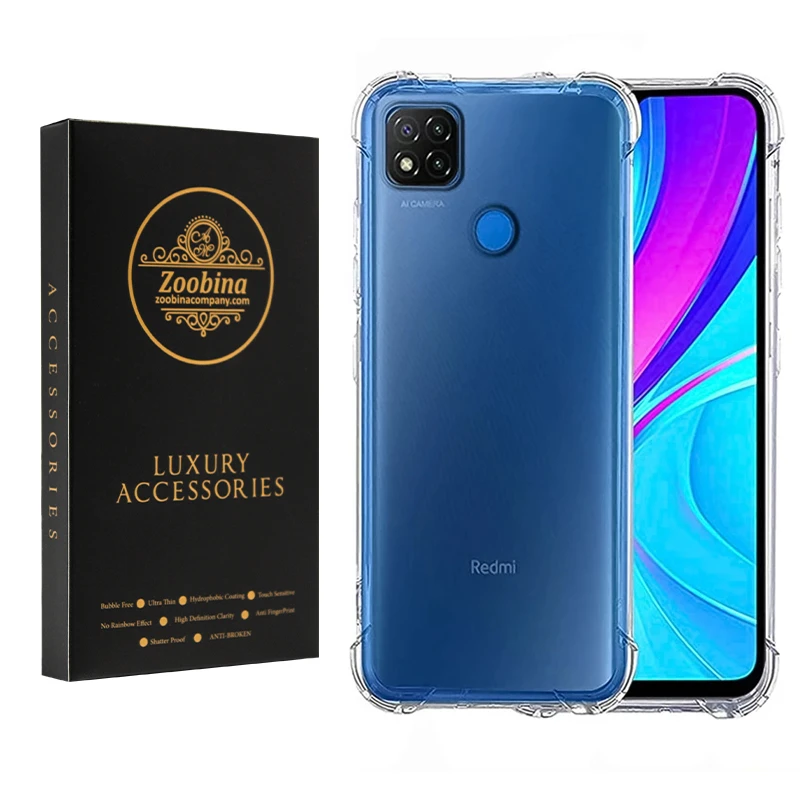   کاور زوبینا مدل Sleek مناسب برای گوشی موبایل شیائومی Redmi 9C / Redmi 10A / Poco C31