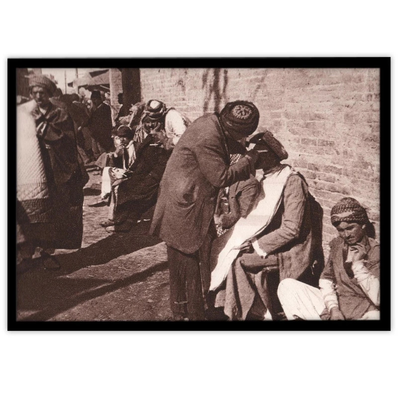 تابلو بکلیت طرح بافت تازیخی ایران مدل B-10204