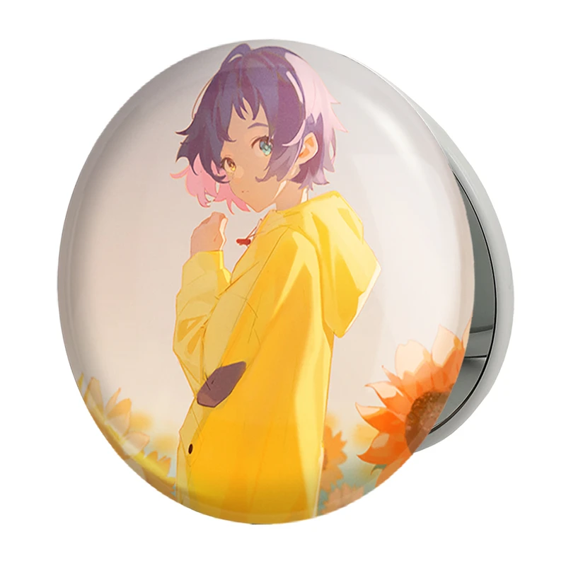 آینه جیبی خندالو طرح آی انیمه واندر اگ پرایورتی مدل تاشو کد 34053