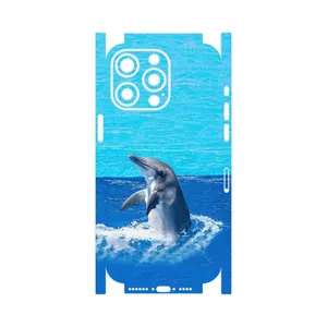 MAHOOT Dolphin-FullSkin Cover Sticker for Apple iPhone 15 Pro Max