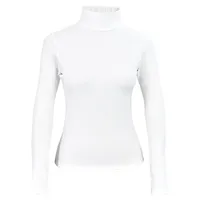 بلوز آستین بلند یقه اسکی زنانه دل آویز مدل H412