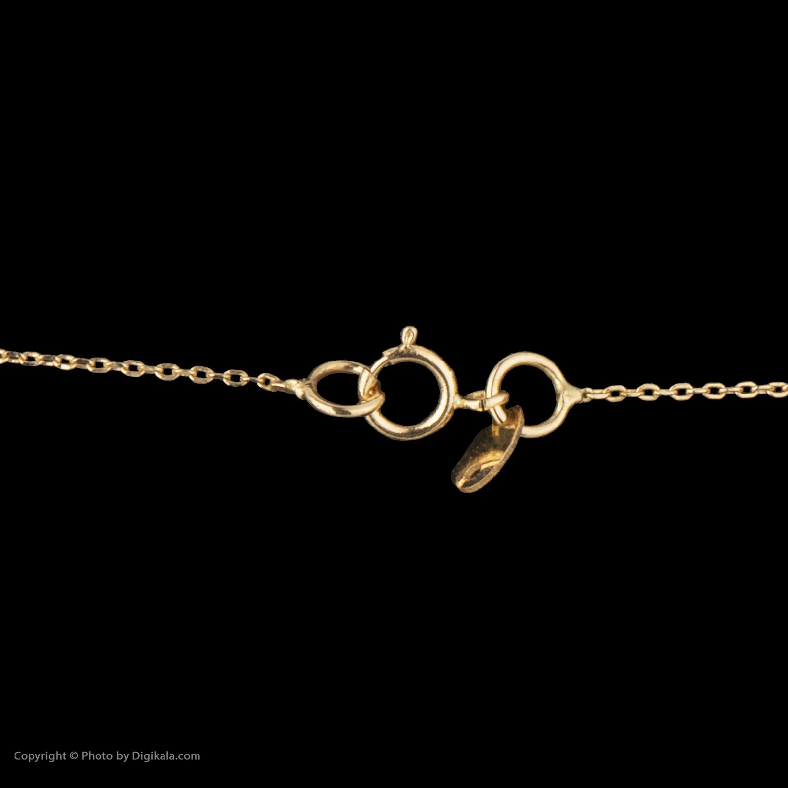 گردنبند طلا 18 عیار زنانه مایا ماهک مدل MM1247 -  - 4