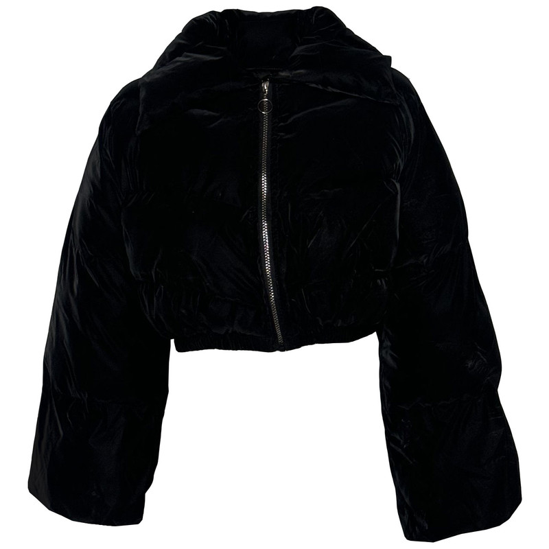 کاپشن زنانه کد 6094 رنگ مشکی