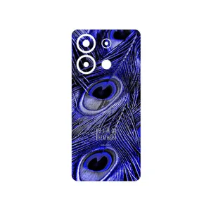 MAHOOT Purple Feather Cover Sticker for Xiaomi Redmi Note 13 4G