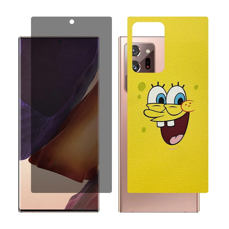 محافظ صفحه نمایش حریم شخصی گلس مدل Together مناسب برای گوشی موبایل سامسونگ Galaxy Note20 Ultra 5G به همراه برچسب پوششی پشت گوشی