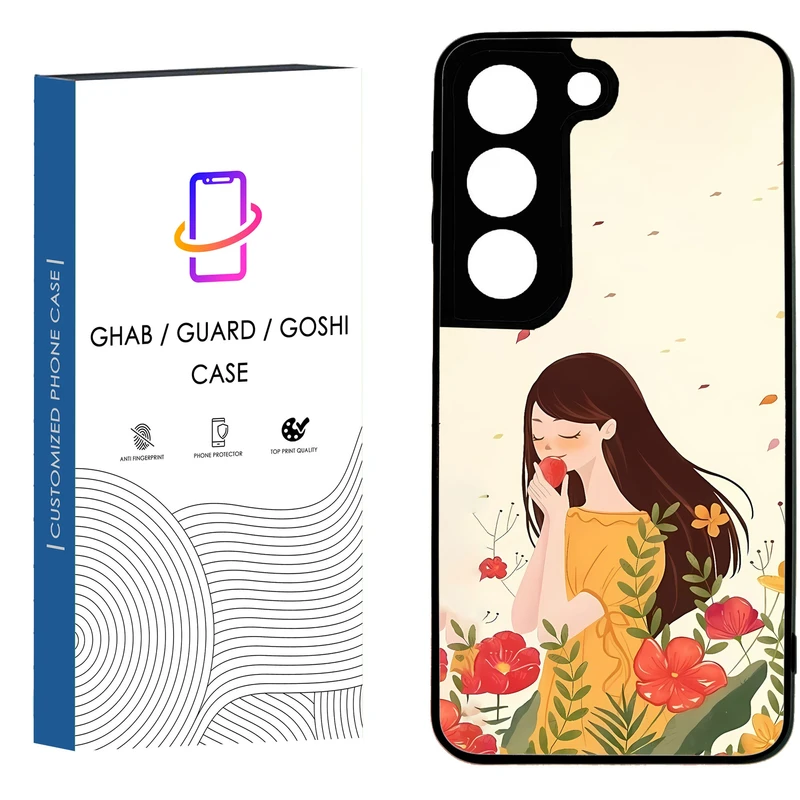 کاور قاب گارد گوشی طرح دخترانه کد 22 - TPU مناسب برای گوشی موبایل سامسونگ Galaxy S21 FE