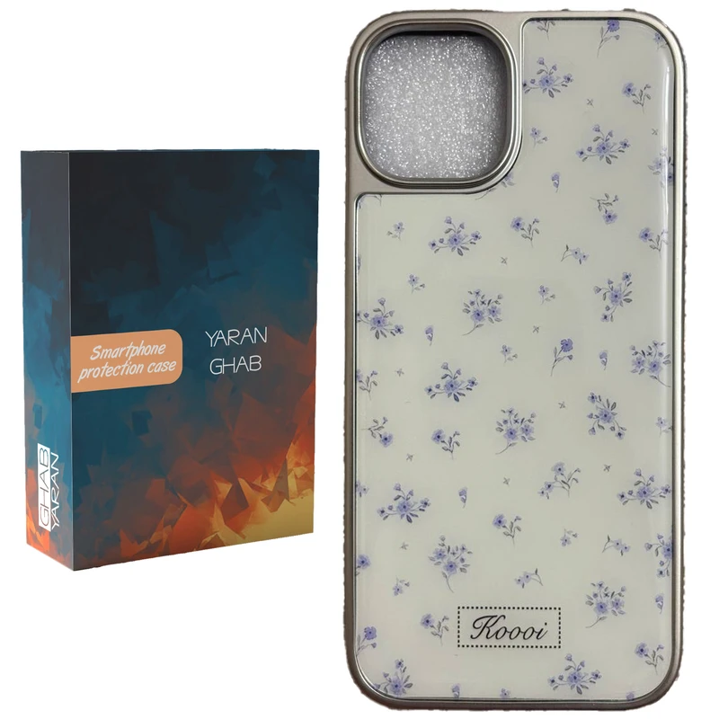 کاور قاب یاران مدل گل یاسمن مناسب برای گوشی موبایل اپل iPhone 16Pro