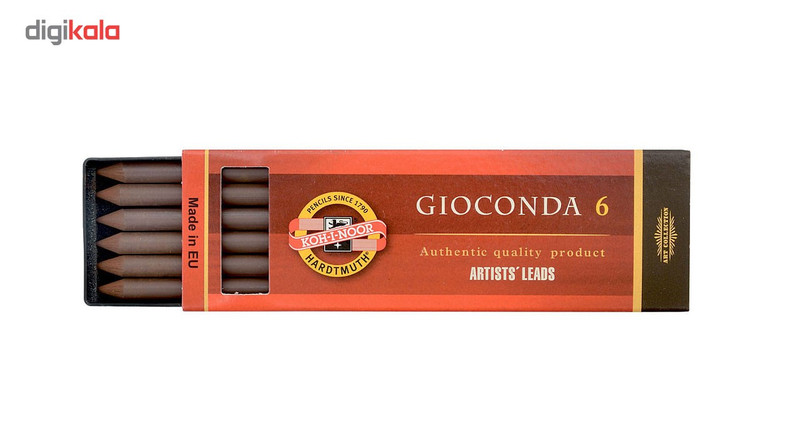 نوک اتود طراحی 5 میلی متری کوه نور مدل 4377 بسته 6 عددی