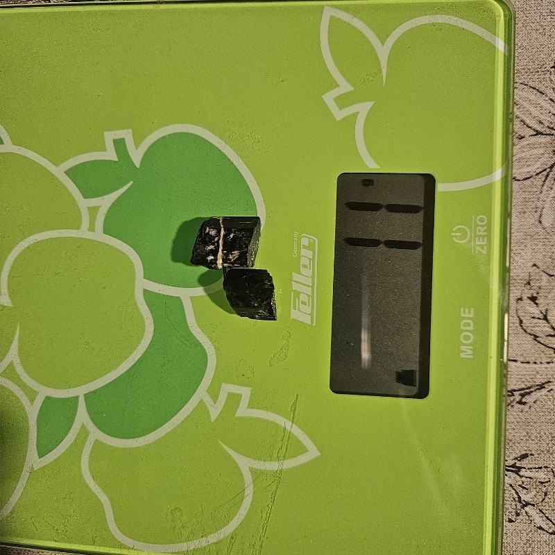 سنگ راف طرح تورمارین مجموعه ۲ عددی