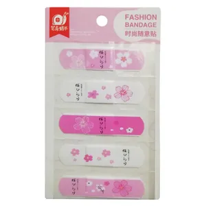 چسب زخم طرح گل کد C-023 بسته 5 عددی