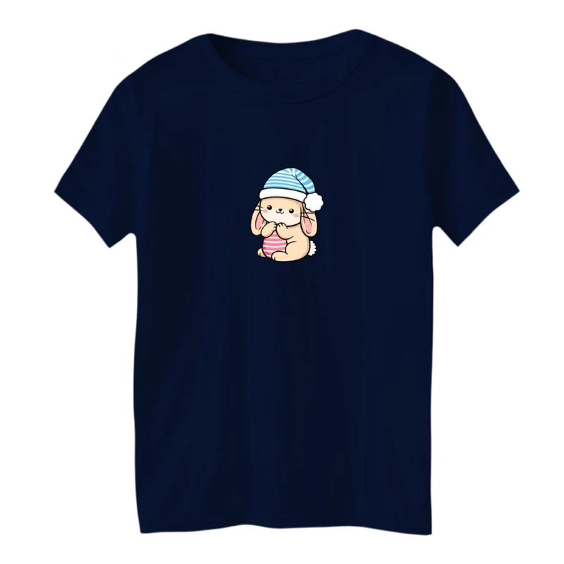 تی شرت آستین کوتاه بچگانه مدل خرگوش مهربون کد01