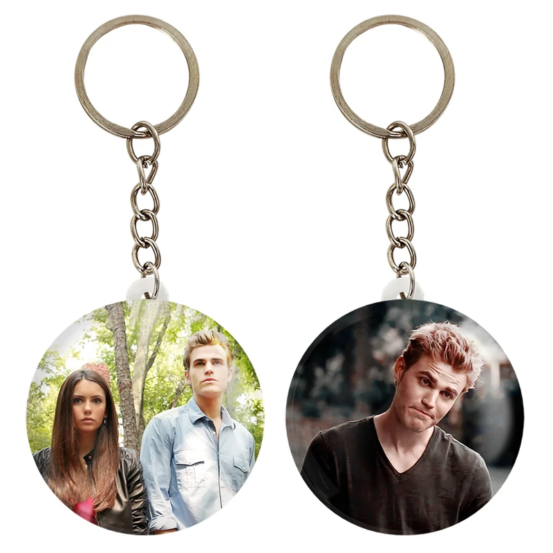 جاکلیدی خندالو مدل استفان سالواتوره و الینا خاطرات یک خون آشام The Vampire Diaries کد 2026420272 مجموعه 2 عددی