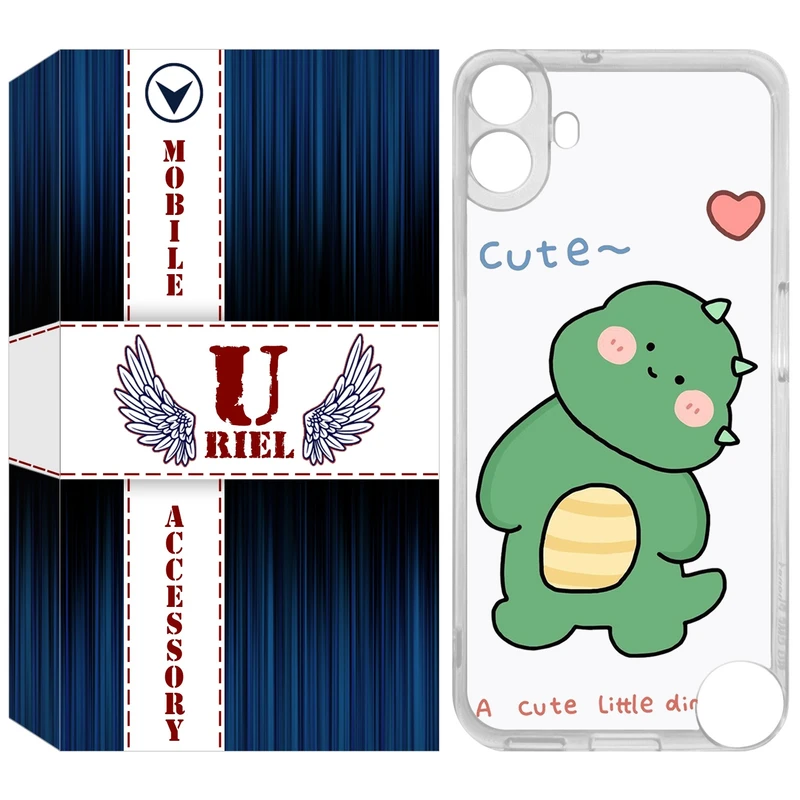 کاور یوریل مدل Clear کد 3 طرح دایناسور مناسب برای گوشی موبایل ناتینگ فون Nothing CMF Phone 1