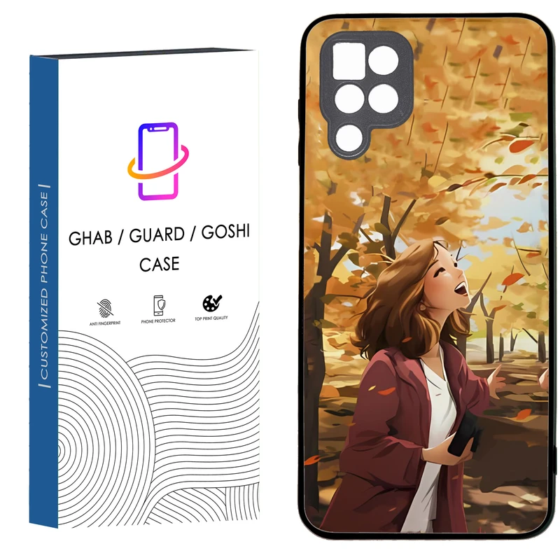 کاور قاب گارد گوشی طرح دخترانه کد  3- TPU مناسب برای گوشی موبایل سامسونگ Galaxy A12