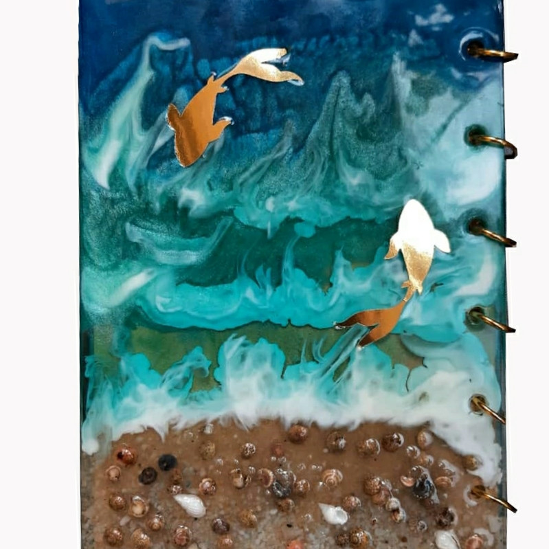 دفتر یادداشت مدل دریا