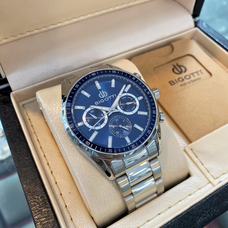 ساعت مچی عقربهای مردانه بیگوتی مدل BG.1.10472-3 ساعت مچی عقربهای مردانه بیگوتی مدل BG.1.10472-3