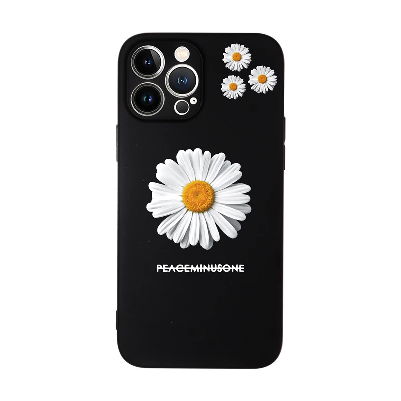 کاور قاب گارد طرح گل بابونه کد FF1287 مناسب برای گوشی موبایل اپل iphone 13 pro
