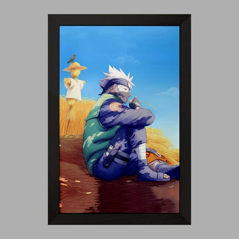 تابلو خندالو مدل کاکاشی سنسه انیمه ناروتو Naruto  کد 11228