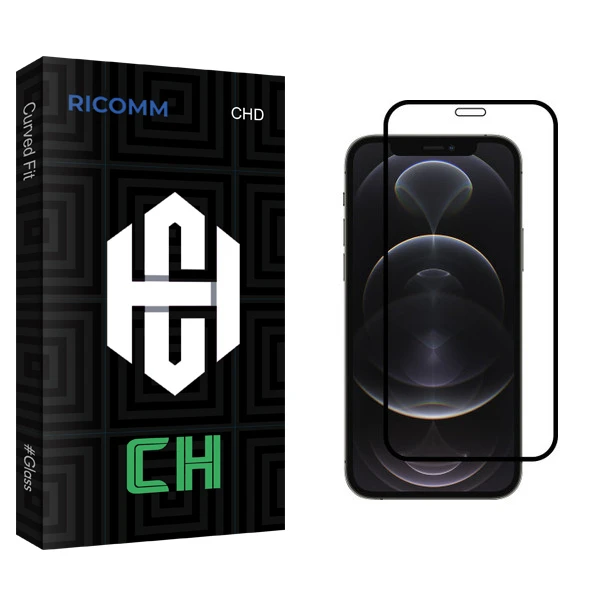محافظ صفحه نمایش ریکام مدل CH glass مناسب برای گوشی موبایل اپل iPhone 12