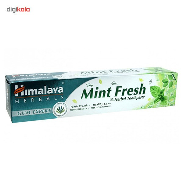 خمیر دندان هیمالیا مدل Mint Fresh And Sparkly White حجم 75 میلی لیتر بسته 2 عددی