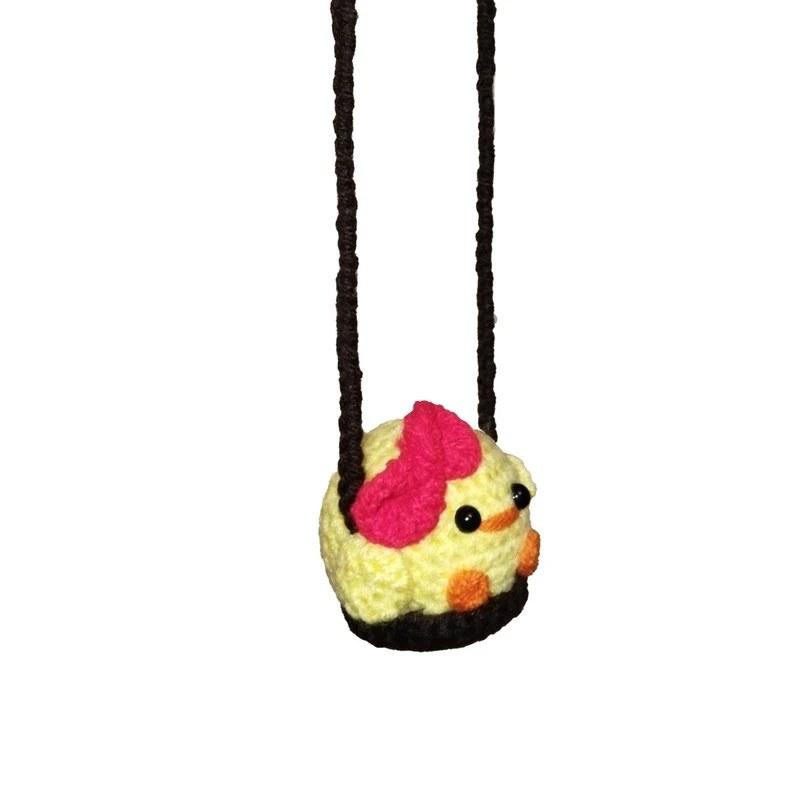 عکس شماره 2 : آویز تزئینی خودرو مدل جوجه تاب سوار