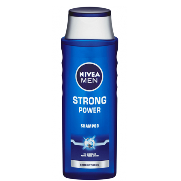 شامپو تقویت کننده مو نیوآ مدل STRONG POWER حجم 400 میلی لیتر