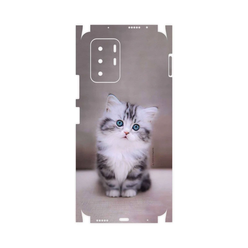برچسب پوششی ماهوت مدل Cat-2-FullSkin مناسب برای گوشی موبایل شیائومی Redmi Note 10 Pro (China)
