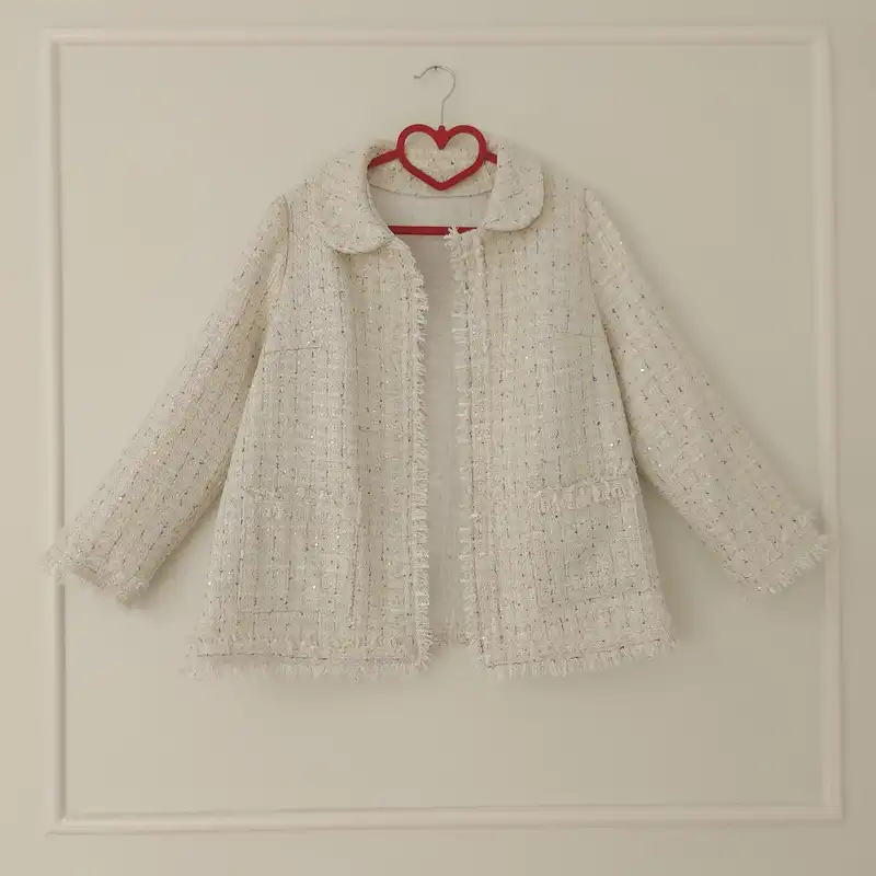 کت زنانه مدل پولکی