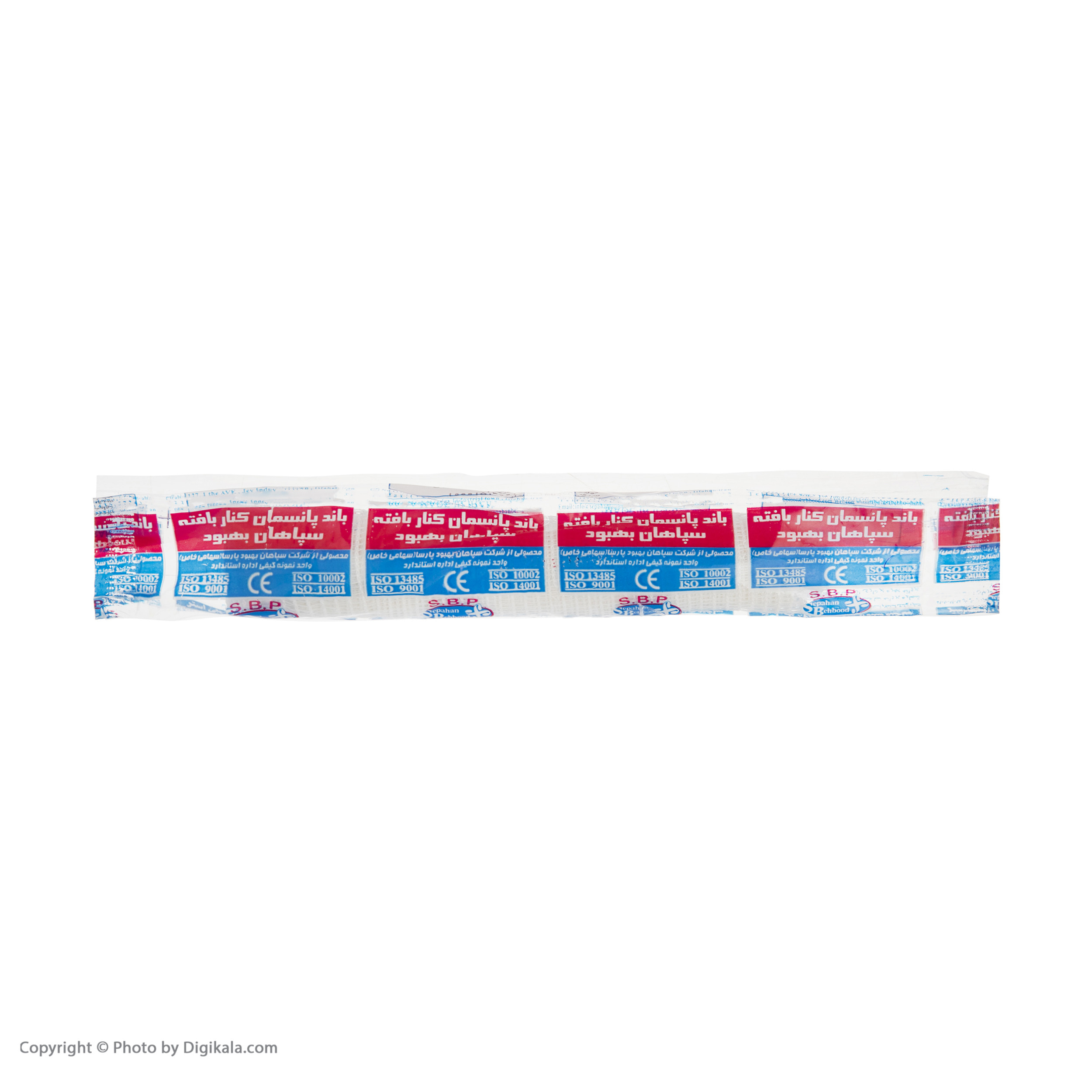 باند پانسمان سپاهان بهبود مدل 0011 بسته 6 عددی
