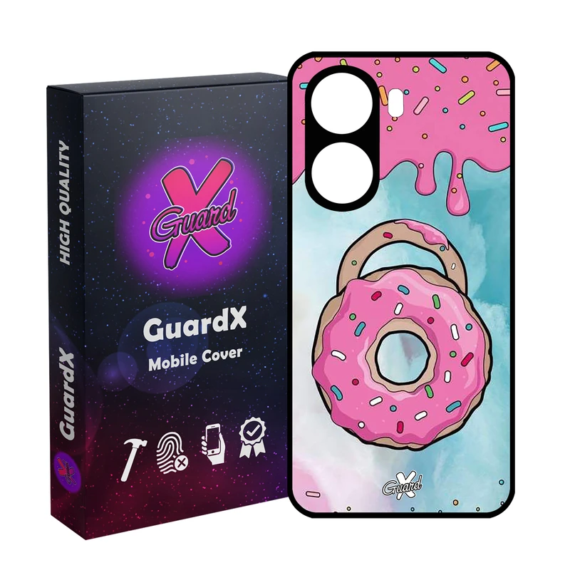 کاور گارد ایکس طرح Donut مدل 10069 مناسب برای گوشی موبایل شیائومی Redmi A5 / Poco C71