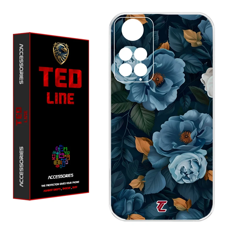 کاور تدلاین طرح گل کد 1227 مناسب برای گوشی موبایل شیائومی Redmi Note 11 4G / Note 11S