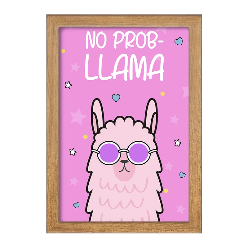 تابلو خندالو مدل لاما کد 29563