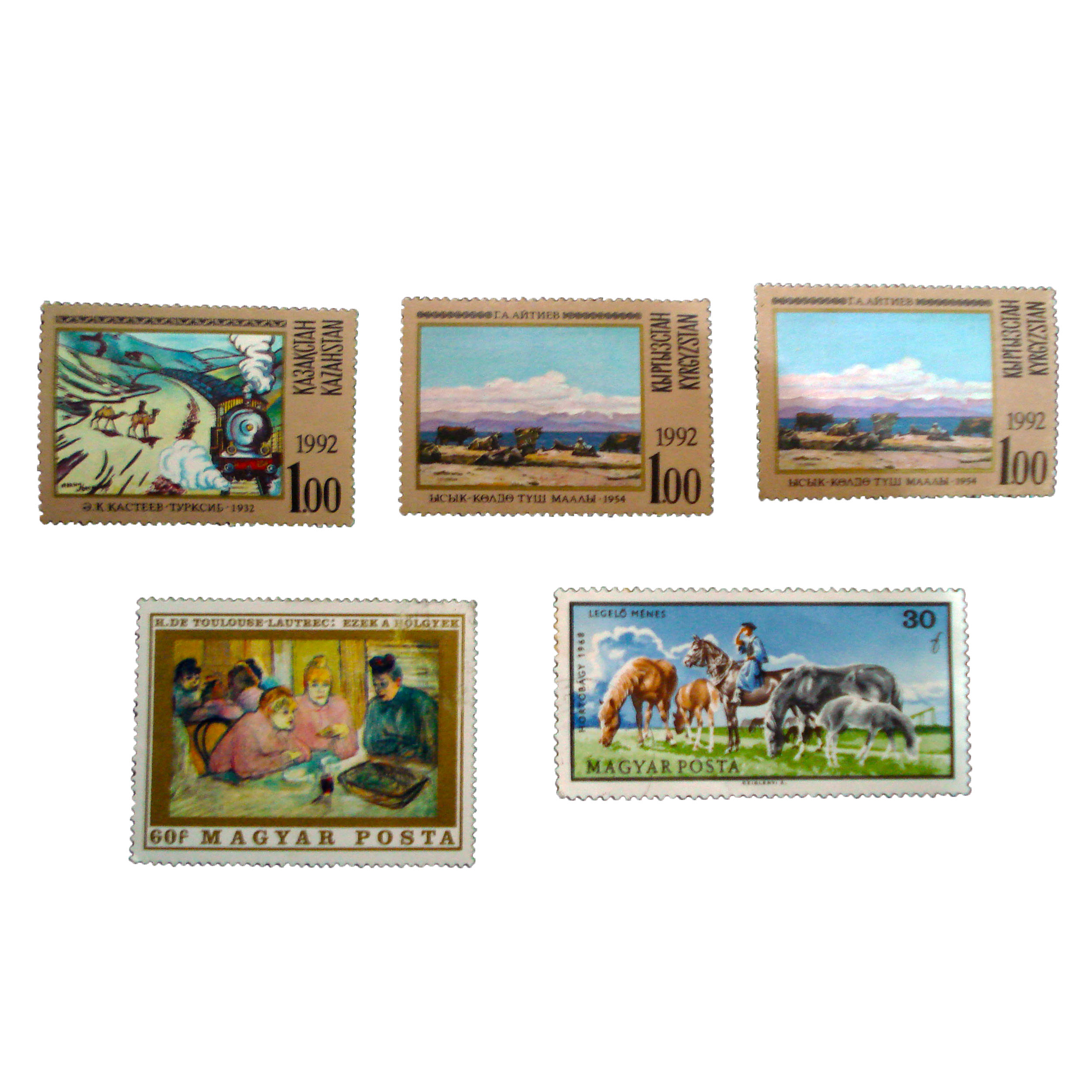 تمبر یادگاری مدل ملل کد c-957 مجموعه 5 عددی