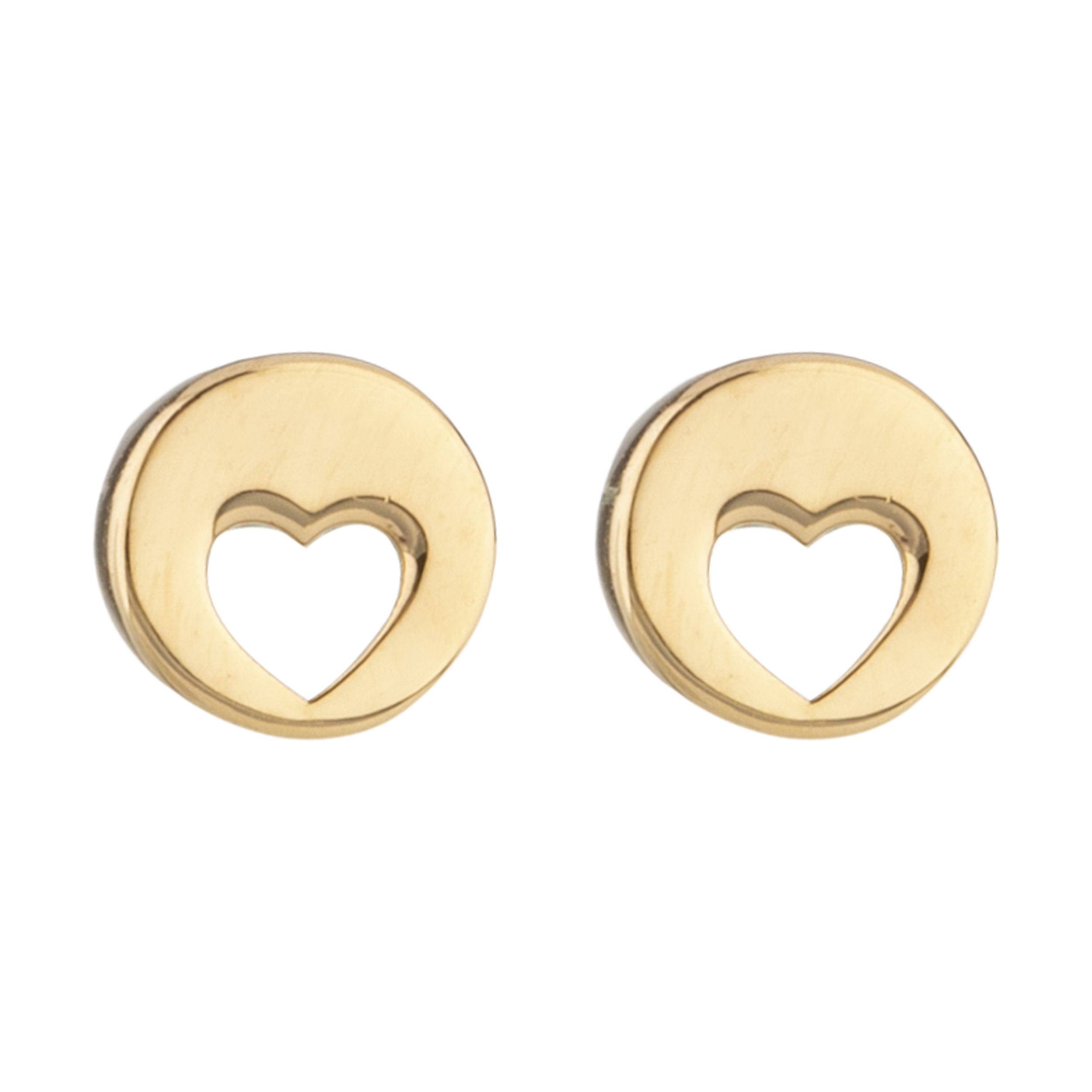 گوشواره طلا 18 عیار زنانه تاج مدل A410/1