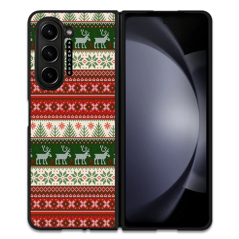 کاور آکام مدل AMC-WSGZFOLD5-CHRISTMAS-15 مناسب برای گوشی موبایل سامسونگ Galaxy Z Fold 5