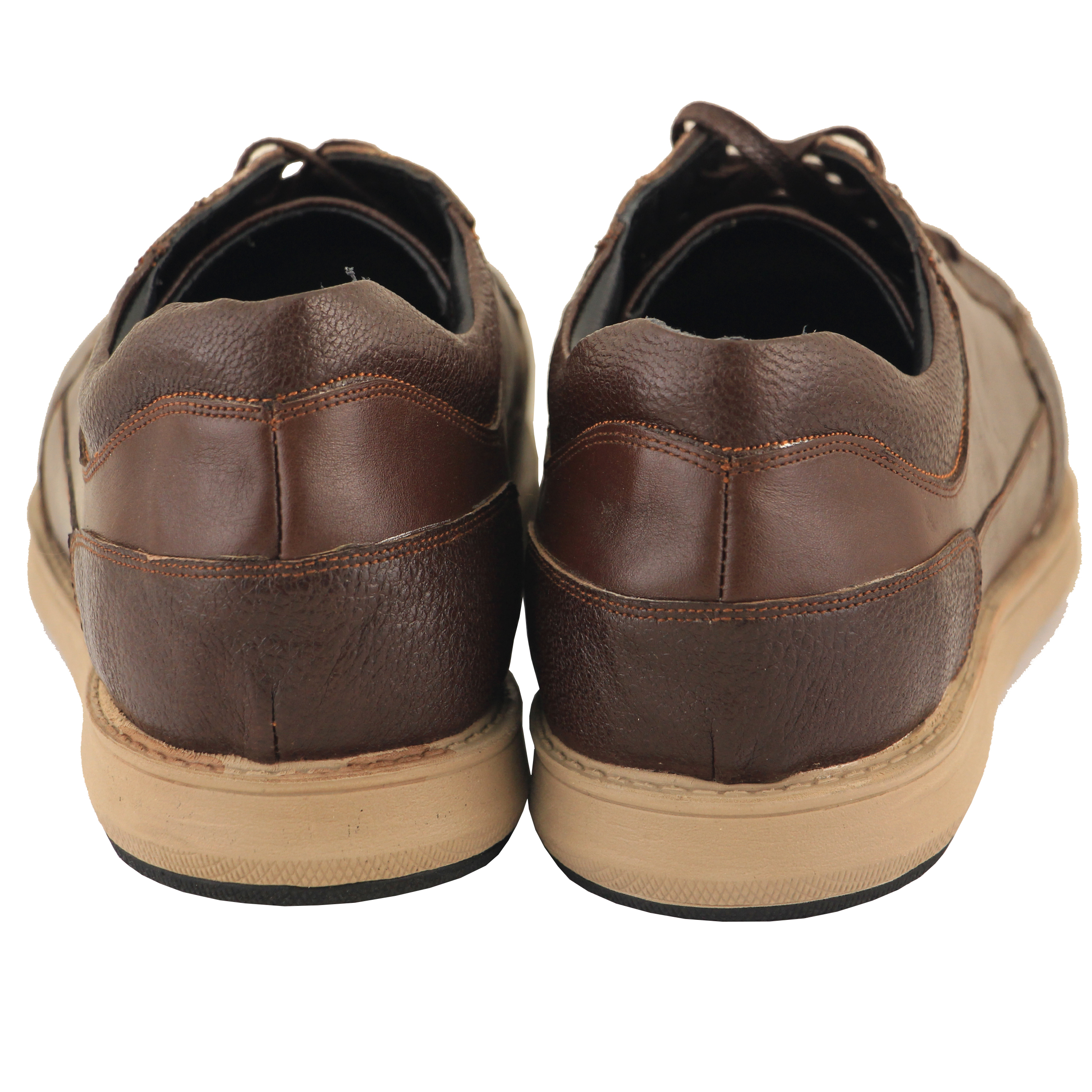 کفش روزمره مردانه چرم بارز مدل DK103.qa -  - 4