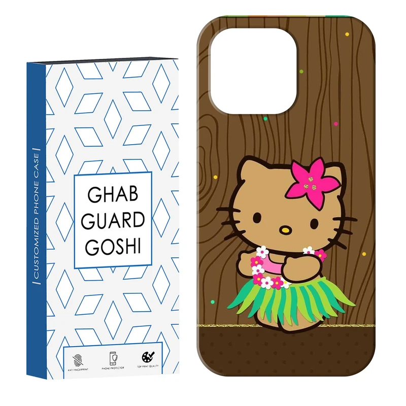 کاور قاب گارد گوشی طرح کیتی کد Dimo-906 مناسب برای گوشی موبایل اپل IPHONE 14 PRO   