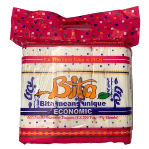 Bita Economic Tissue 200 Sheets Pack of 3