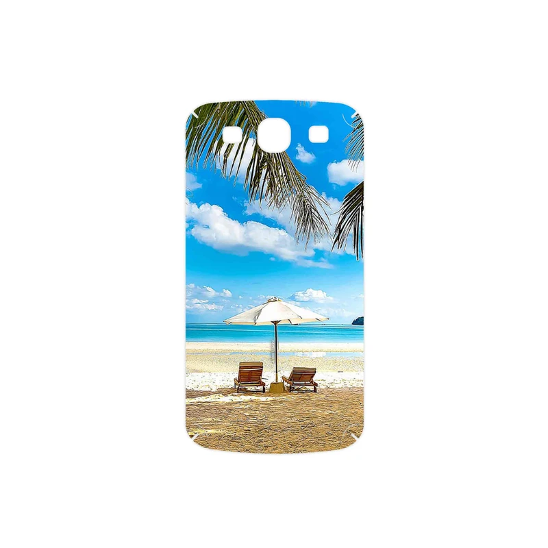 برچسب پوششی ماهوت مدل Beach مناسب برای گوشی موبایل سامسونگ Galaxy S3 Neo