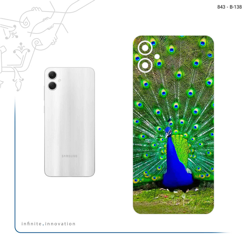برچسب پوششی ماهوت مدل Peacock مناسب برای گوشی موبایل سامسونگ Galaxy A05