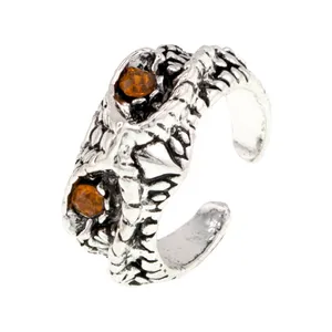 انگشتر مردانه برانت طرح مار 