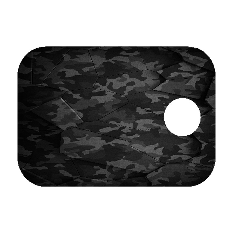 برچسب باک خودرو رایسان طرح ارتشی کد sk003