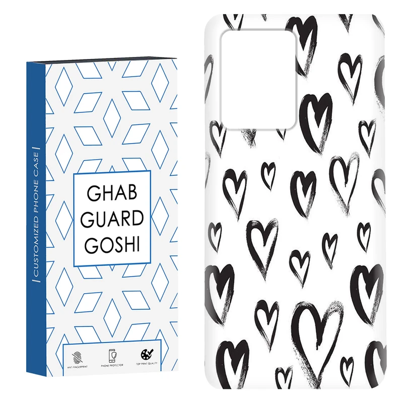 کاور قاب گارد گوشی طرح قلب کد Dimo-278 مناسب برای گوشی موبایل شیائومی Redmi Note 12 Pro Plus 5G 