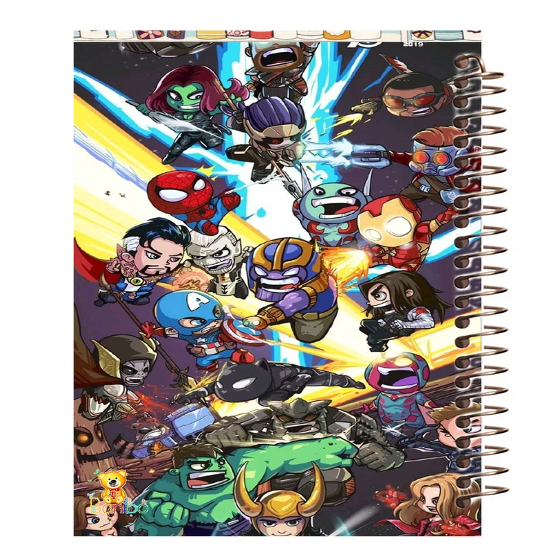 دفتر مشق 100 برگ بانیبو طرح  انیمه کد 985