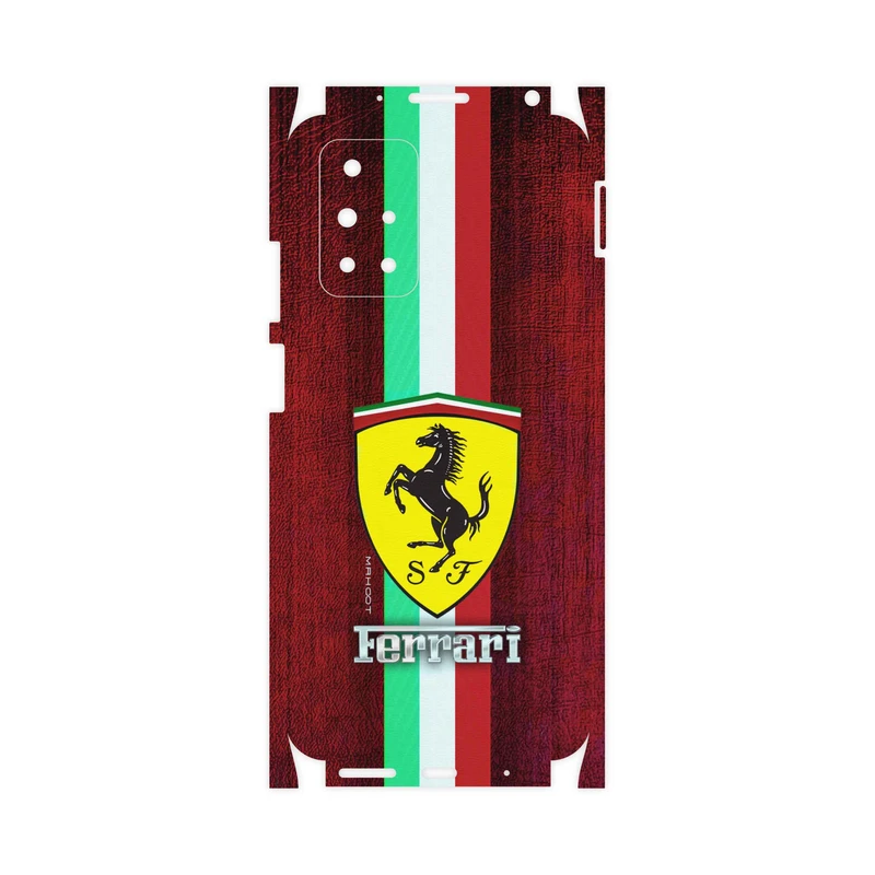 برچسب پوششی ماهوت مدل Ferrari-FullSkin مناسب برای گوشی موبایل شیائومی Redmi 10 Prime