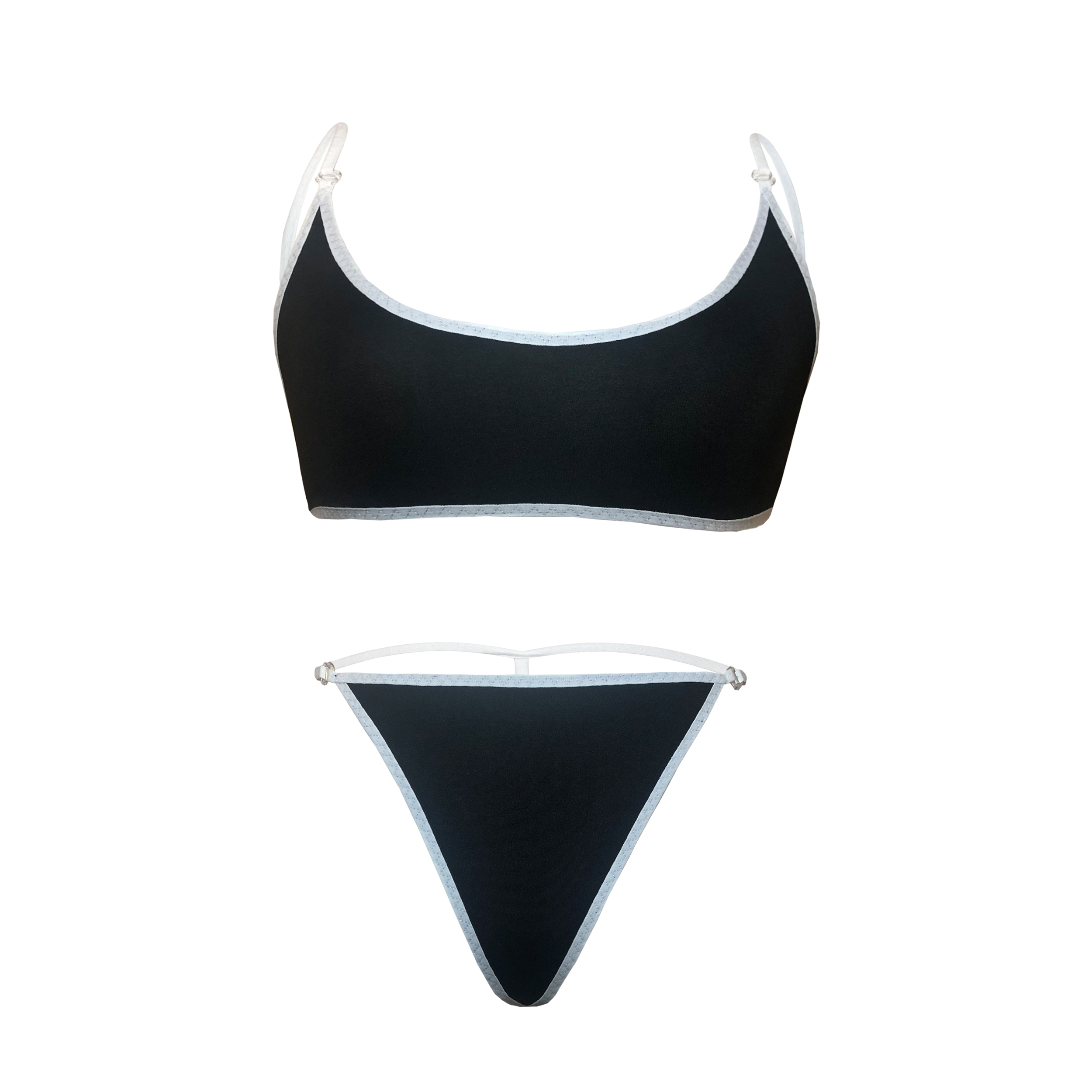 ست شورت و سوتین زنانه شیک فام کد S017