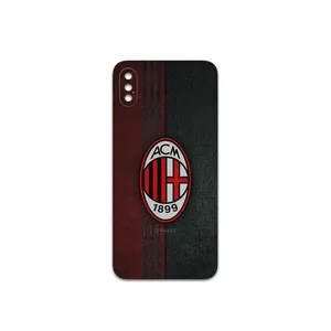 MAHOOT AC-Milan-FC Cover Sticker for apple iPhone XS