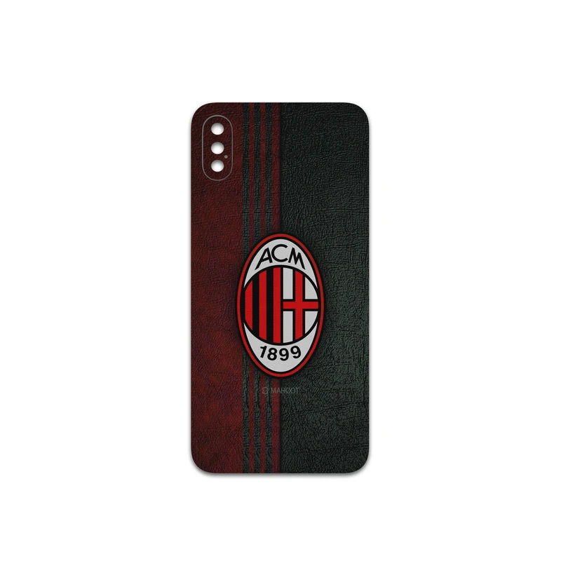 برچسب پوششی ماهوت مدل AC-Milan-FC مناسب برای گوشی موبایل اپل iPhone XS
