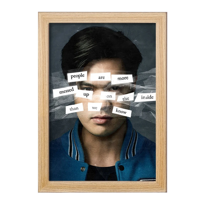 تابلو خندالو مدل زک 13دلیل برای اینکه Reasons Why13  کد 20366